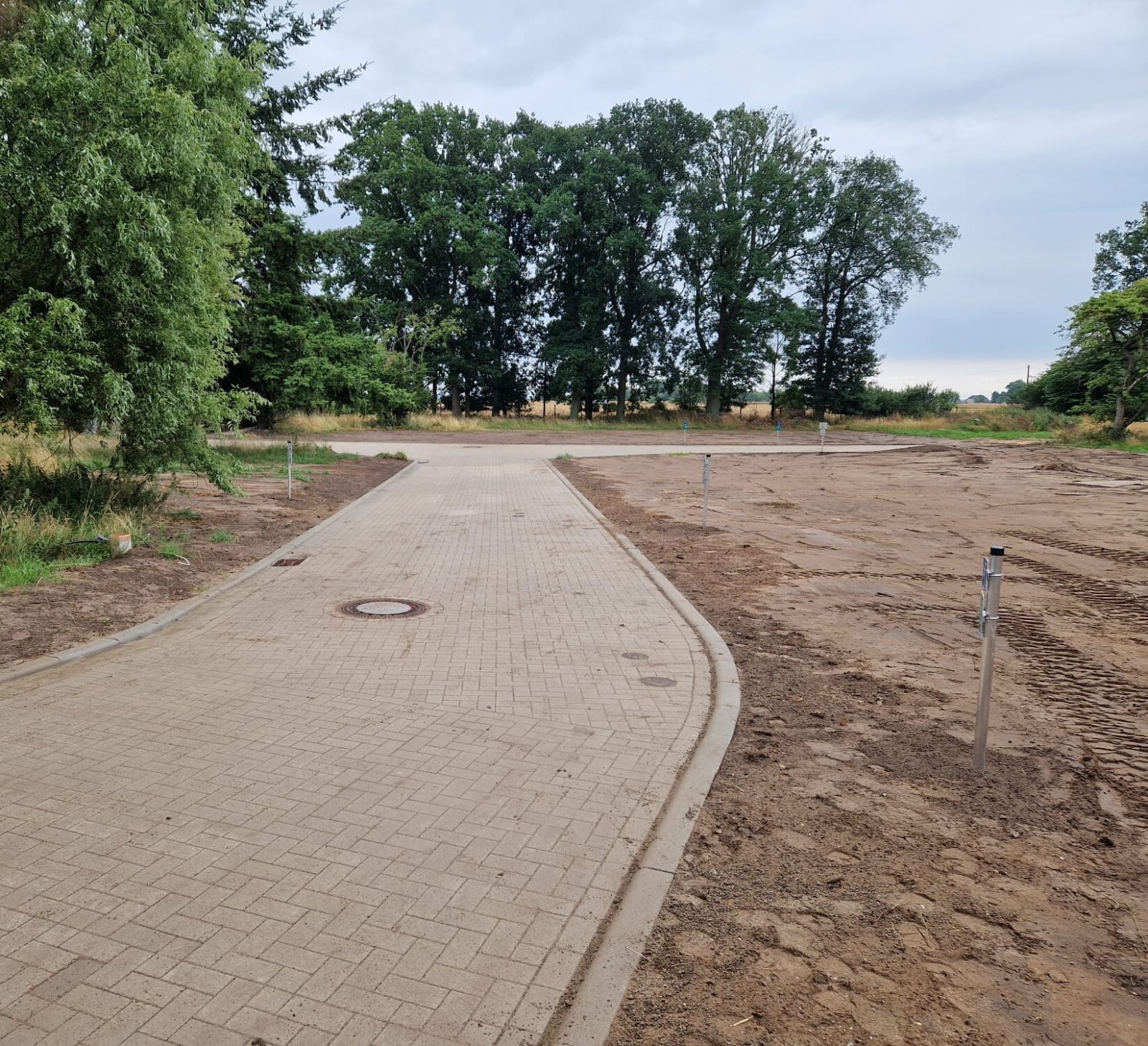 voll erschlossenes Baugrundstück für DHH nahe Zinnowitz