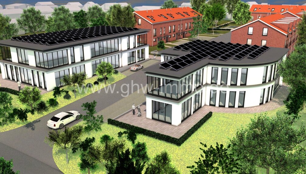 Visualisierung Gewerbebauten