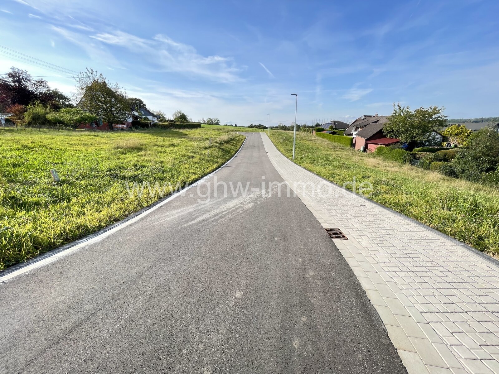 Hohenhain Erschließungsstraße