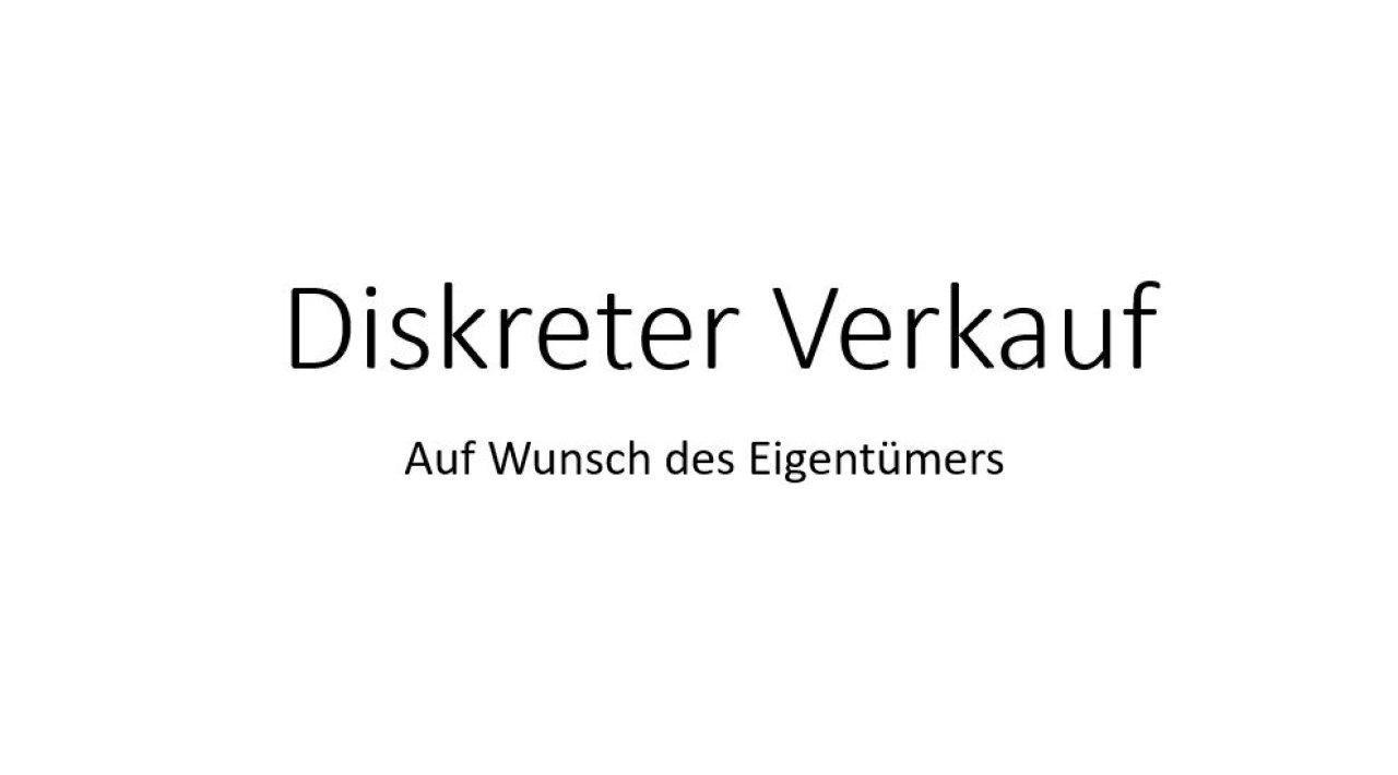 diskreter Verkauf
